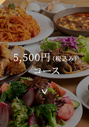 5,500円（税込み）コース